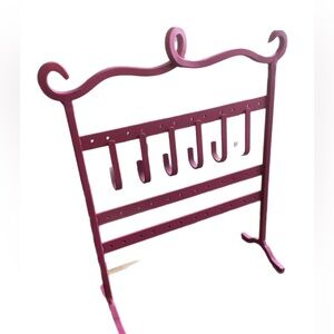 Pink Jewelry Organizer Stand
